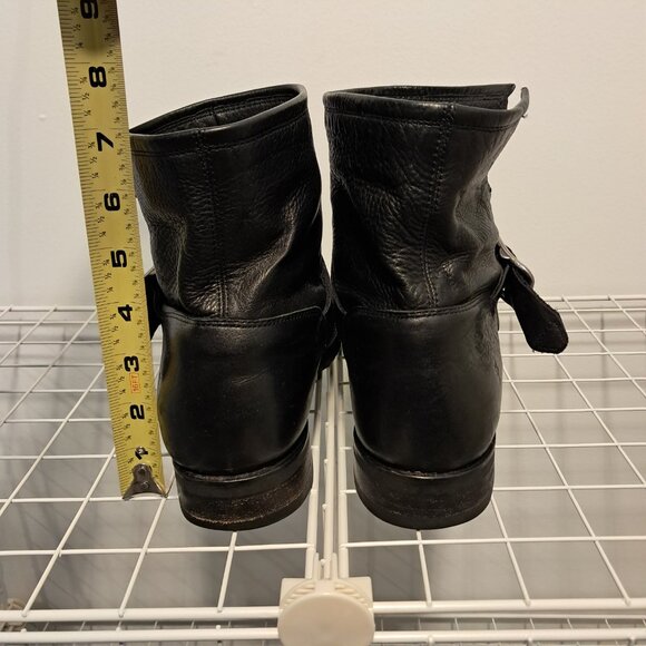 FRYE Women’s Black Leather Veronica Bootie - Picture 4 of 9
